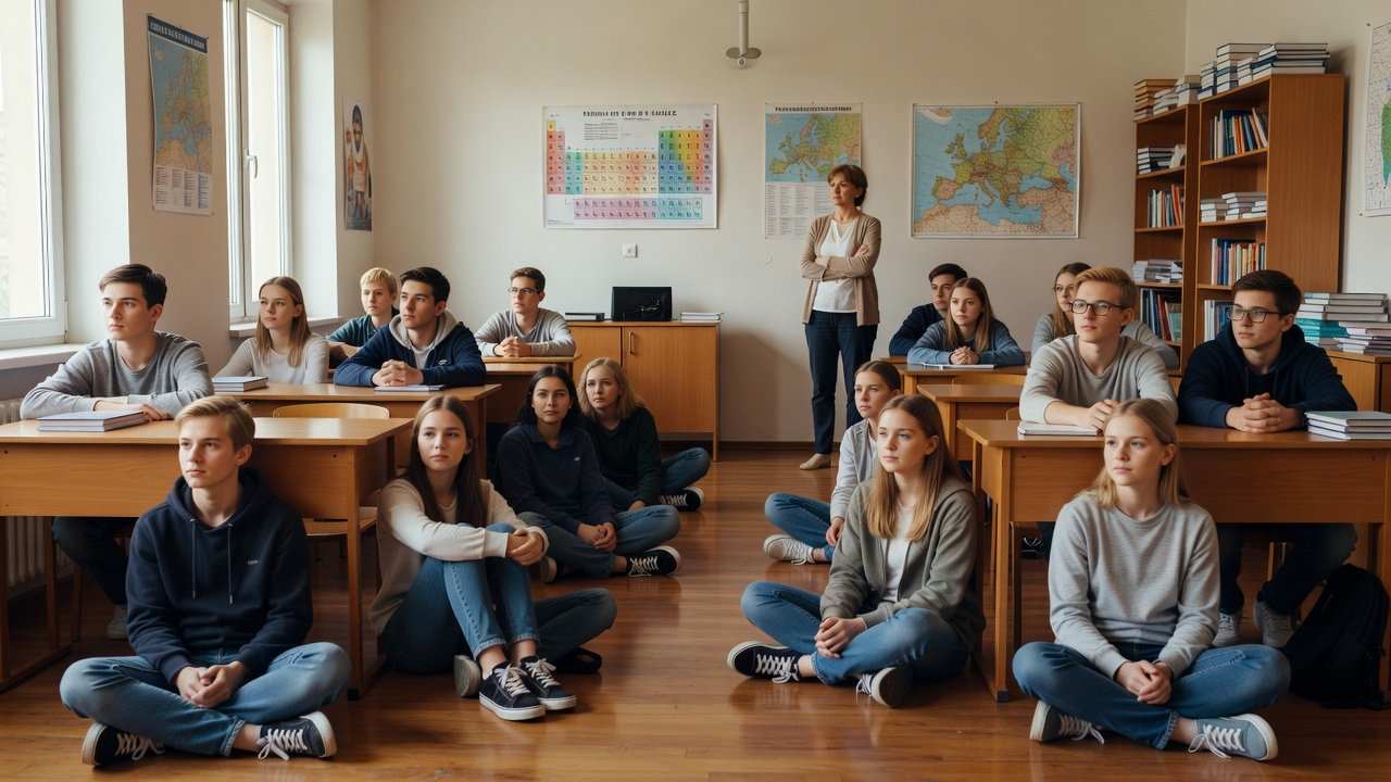 Polish Schools Mandate Calm Sessions to Combat Exam Stress